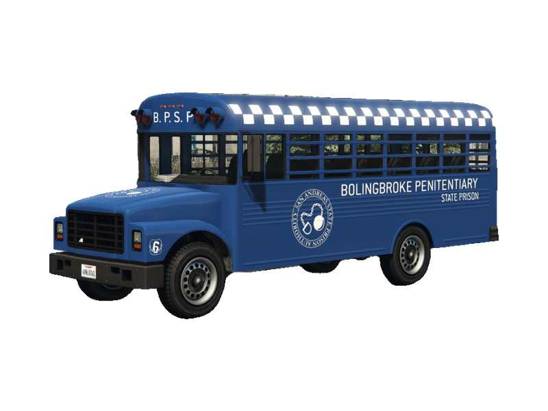 Police Prison Bus in GTA Online